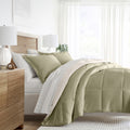 Heavyweight Warmth 5 Piece Bedding Bundle, Reversible Comforter and Patterned Sheet Set, Twin - Cloud-Like Soft Lightweight Bed Comforter - Default Title