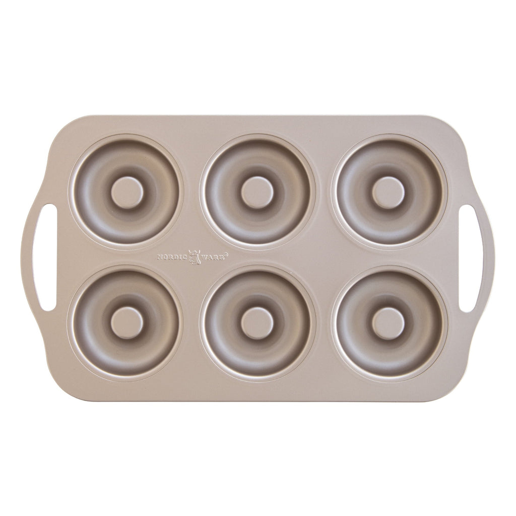 Innovative 6 Cavity Nonstick Steel Donut Pan - Premium Stainless Steel Garlic Presser & Peeler - Default Title