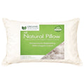Decorative Plump 100% Organic Cotton Pillow with Organic Cotton Cover - GOTS CERTIFIED - Adjustable Loft, Head Neck Pain Relief, Back ... - Orthopedic Shredded Foam Bed Pillow Set - Default Title