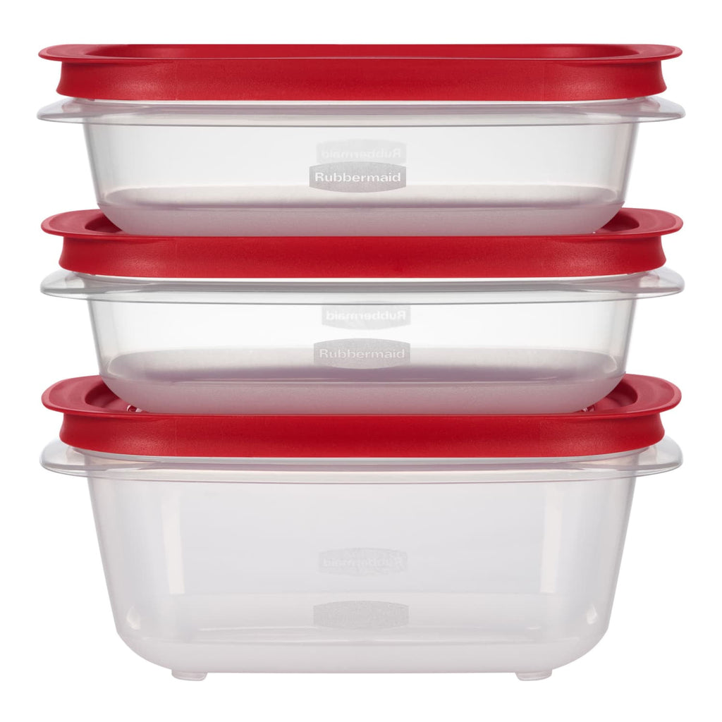 Deliciously Squishy 3.57-Cup (2) and 5.26-Cup EasyStore Rectangle Containers, 3 Pack, Food Storage Containers, Food Storage Containers wi... - Playful Star & Heart Shaped Geometric NeeDoh - Default Title