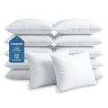 Orthopedic Support Ryotei Economy Bulk Hotel Pillows 20"x26" Standard (Pack of 12) | Premium Cluster Fiber Fill | Soft Down Alternative ... - Ergonomic Memory Foam Pillow for Neck Pain Support - Default Title