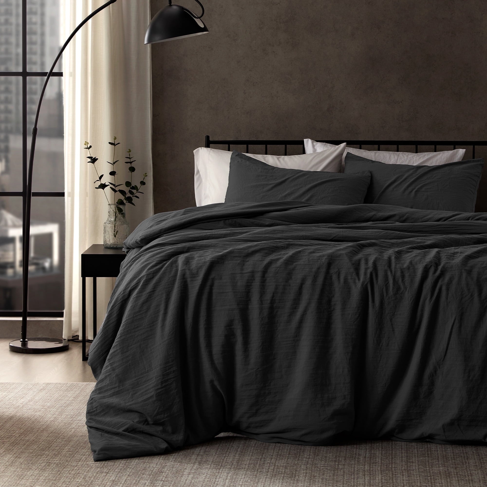 Heavyweight Warmth 3 Pieces Jersey Knit Bedding Sets with 1 Comforter and 2 Pillow Shams, Soft and Breathable Comforter Set with Women, ... - All-Season Down Alternative Comforter Insert - Default Title