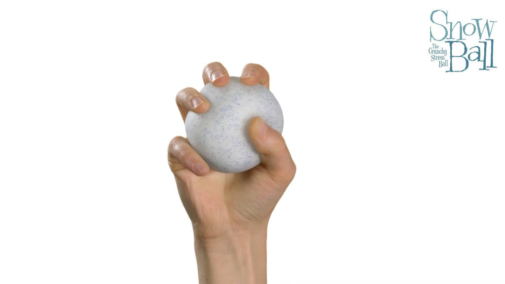 Ice-Cube Texture Snow Ball Crunch | Reserve Harbor Grove - 3-Piece Assorted Nice Cubes Pack for Fidgeting Detail