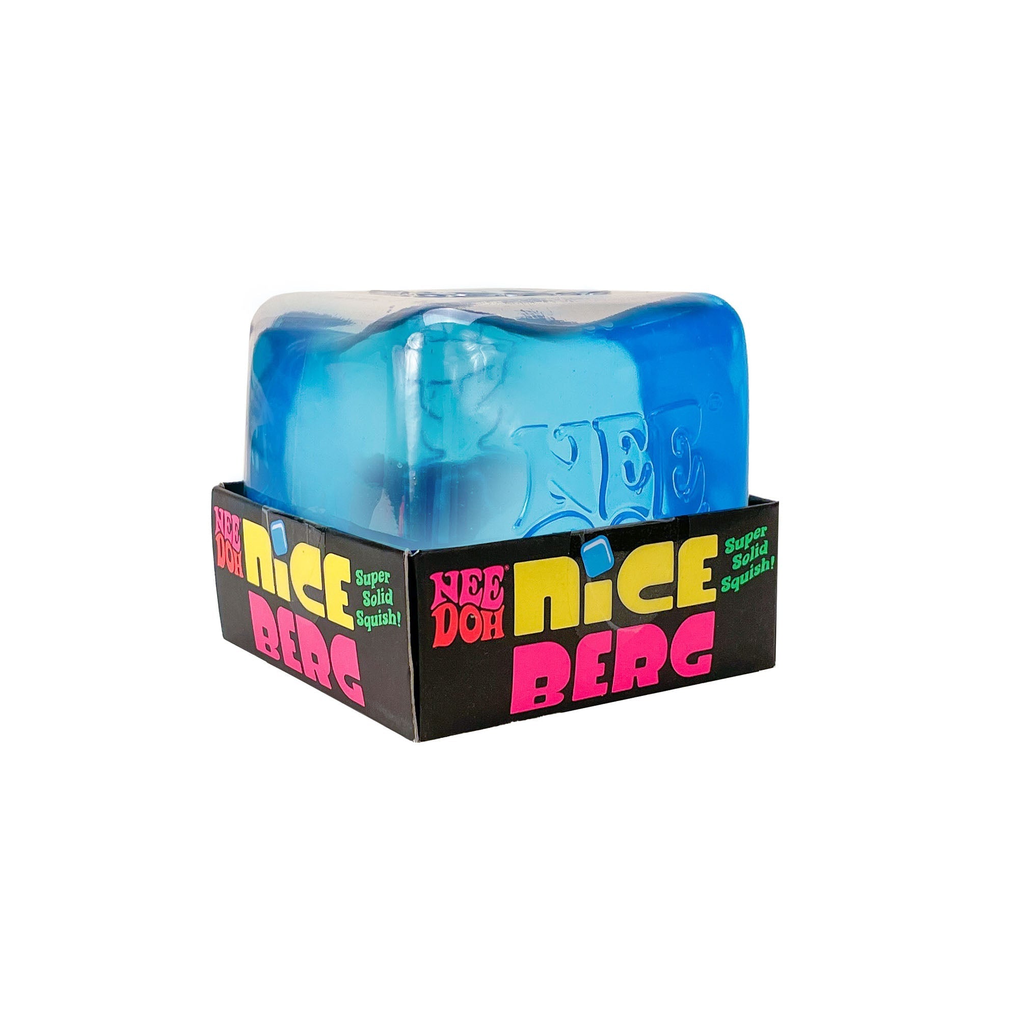 Squishable Nice Cube NeeDoh Nice Berg | Reserve Oak Hollow - Translucent Jelly Cool Cube Sensory Toy - Default Title