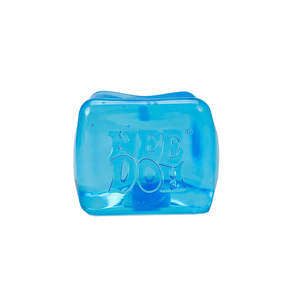 Squishable Nice Cube NeeDoh Nice Berg | Reserve Oak Hollow - Translucent Jelly Cool Cube Sensory Toy Detail