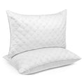 Fluffy Shredded Bed Pillows Queen Size Set of 2 Pillows for Bed 2 Pack Cooling Hotel Collection Down Alternative Pillows 20 x 30 inches - Ergonomic Memory Foam Pillow for Neck Pain Support - Default Title