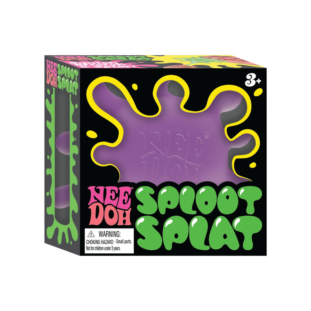 Shaggy Tactile NeeDoh SplootSplat | Edition Morning Cove - Fuzzy Flocked Textured Sensory Fidget Ball Detail