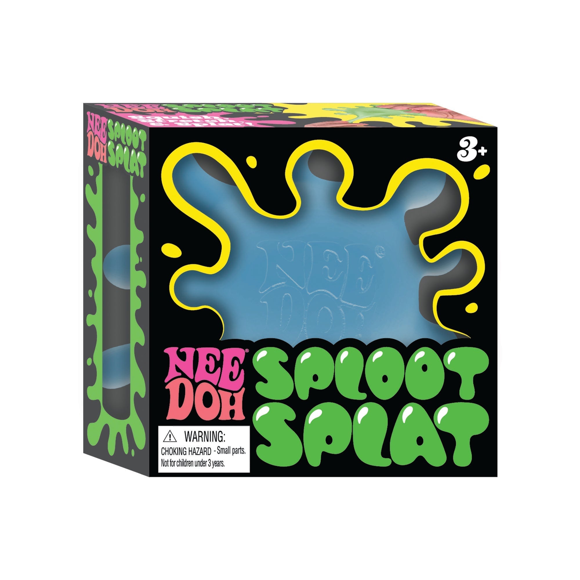 Shaggy Tactile NeeDoh SplootSplat | Edition Morning Cove - Fuzzy Flocked Textured Sensory Fidget Ball Detail