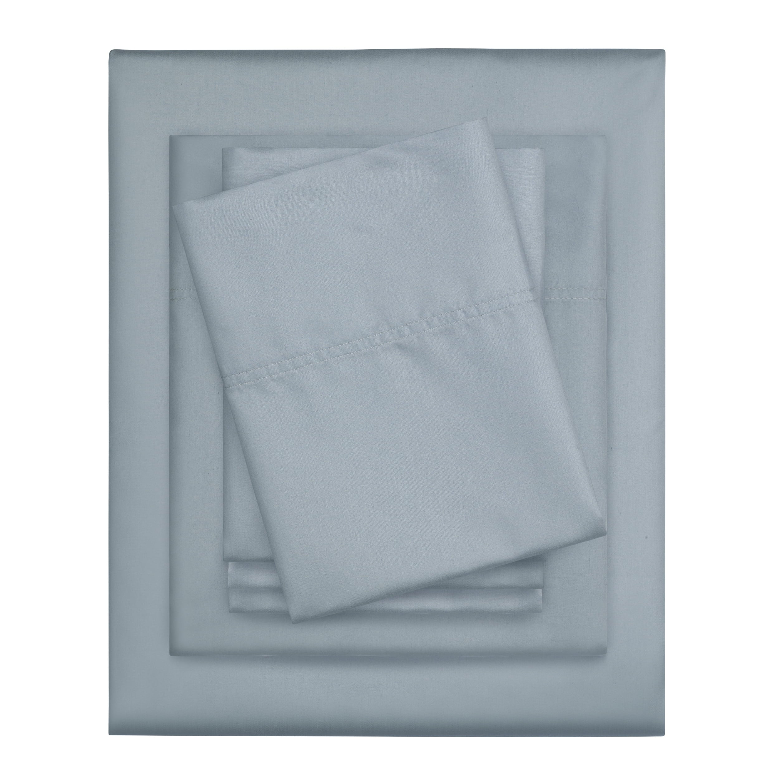 Cooling Sateen 6-Piece 800 Thread Count Lead Cotton Rich Adult Bed Sheet Set, King - Deep Pocket - Breathable Egyptian Cotton Flat & Fitted Sheets - Default Title