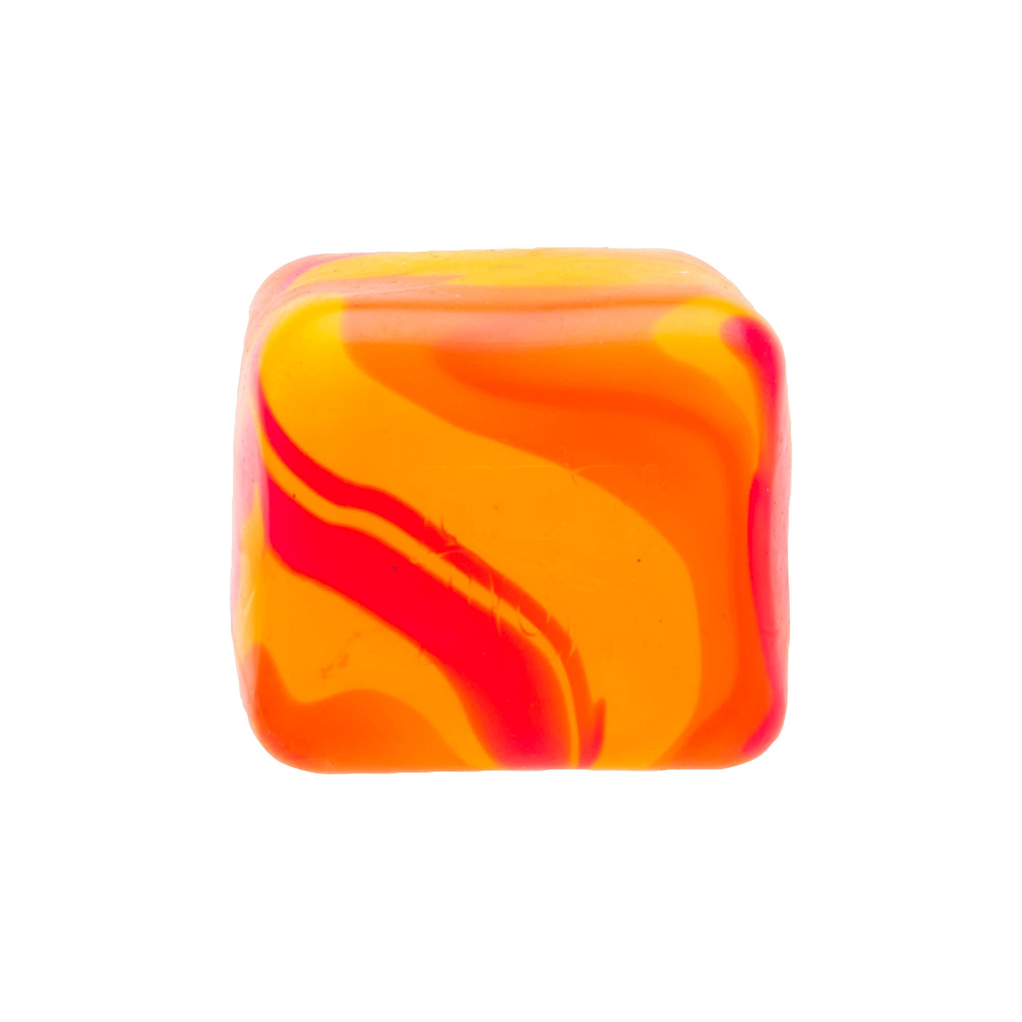 Ice-Cube Texture NeeDoh Nice Cube Swirl | Select Golden Pond - Crystal Clear Squishable Ice Cube NeeDoh Detail