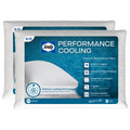 Orthopedic Support Cooling Bed Pillow, Jumbo, White- Extra Firm, 2 Count - Orthopedic Shredded Foam Bed Pillow Set - Default Title