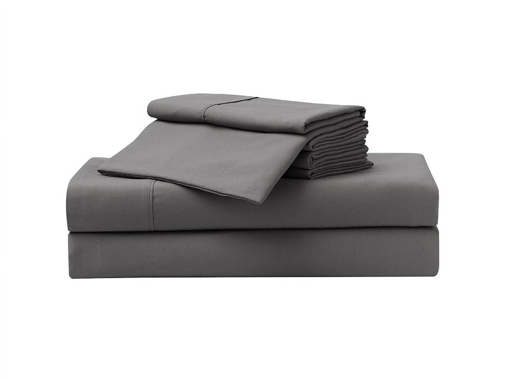 Ultra-Soft So Soft 3-Piece Dark Gray Sheet Set, Twin - Cooling Hotel Quality Bedding Sheets and Pillowcases - Default Title