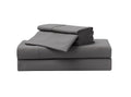 Ultra-Soft So Soft 3-Piece Dark Gray Sheet Set, Twin - Cooling Hotel Quality Bedding Sheets and Pillowcases - Default Title