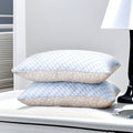 Fluffy Shredded Shredded Memory Foam Pillows Standard Size Set of 2, Regulating Reversible Cooling Pillow Bed Pillow for Bed, Adjusta... - Decorative Throw Pillow Cushion for Sofa & Bed - Default Title