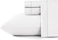 Cooling Sateen Bed Sheets Set 4 Pieces, 600 TC 100% Egyptian Cotton Bed Sheets, Breathable, Soft & Silky Sateen Weave Fits Mattress ... - Breathable Egyptian Cotton Flat & Fitted Sheets - Default Title