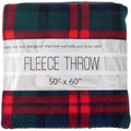 Lightweight Warm Single Plaid Color 60"L x 50"W Fleece Throw Blanket for Fall, Winter, Spring, Summer, Men, Women, Children & Pets in ... - Cozy Fleece Throw Blanket for Couch & Bed - Default Title