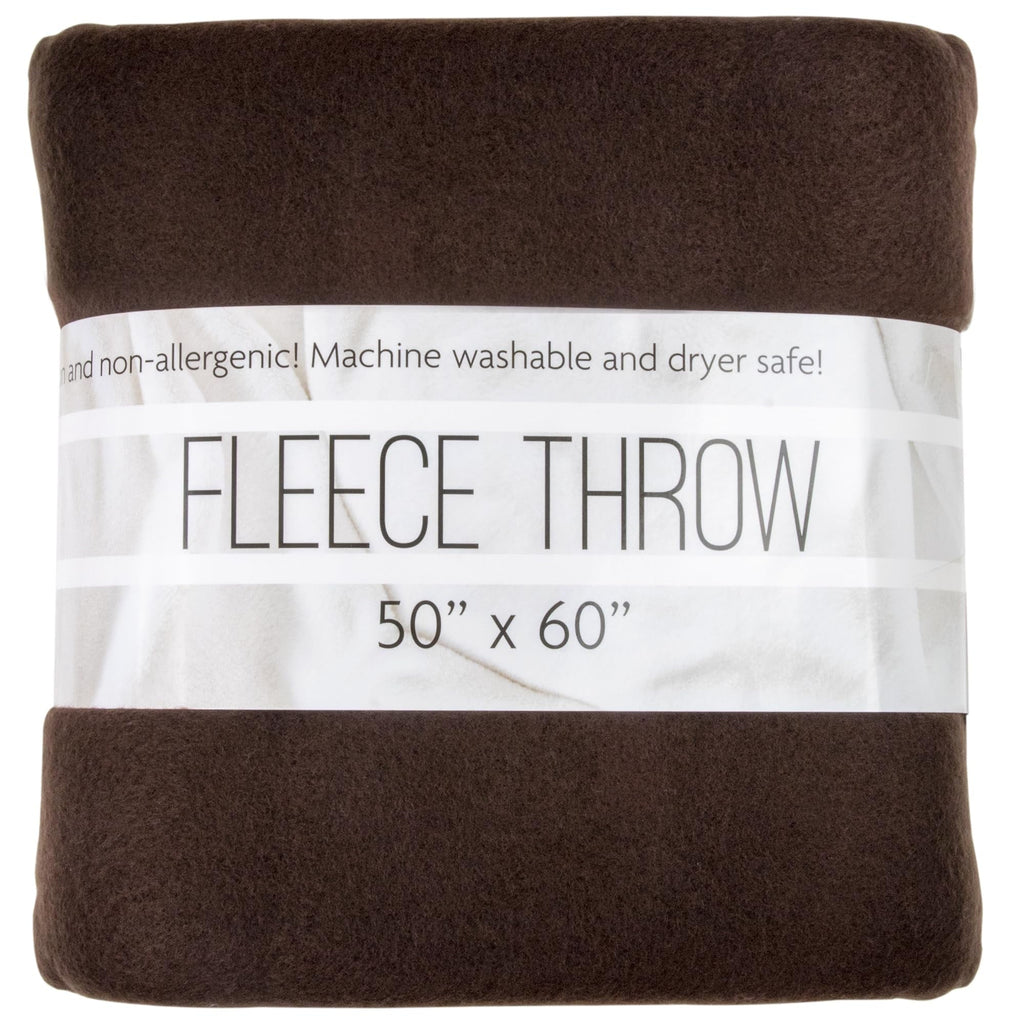 Reversible Sherpa Single Solid Color Hypoallergenic 60”L x 50”W Fleece Throw Blanket for Fall, Winter, Spring, Summer, Men, Women, Chil... - Lightweight Plush Warm Blanket for All Seasons - Default Title
