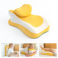 Ergonomic Memory Foam Memory Foam Reading Pillow, Multi-Position Support Bed Pillow for Petite Adults, Reading Tools, Fun Couple Pillows Pr... - Ergonomic Memory Foam Pillow for Neck Pain Support - Default Title