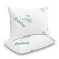 Hotel Collection Memory Foam Pillows Queen Size Set of 2 - Cooling Bed Pillows for Sleeping - Back, Stomach, Side Sleeper Soft, Comfy ... - Hotel Quality Plush Sleeping Pillows - Default Title