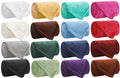 Reversible Sherpa Soft Throw Blankets - Multipurpose - Throw, Twin, Full, Queen, King - 17 DIFFERENT Colors! - Cozy Fleece Throw Blanket for Couch & Bed - Default Title