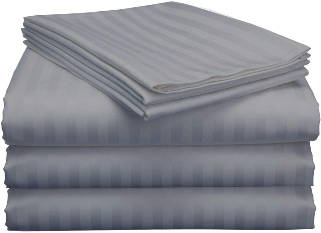 Breathable Luxury Split King Bed Sheet Set 5Pcs Adjustable Bed Sheets - 18" Deep Pocket of Fitted Sheet 800 Thread Count 100% Pure Egyp... - Luxury Bed Sheet Set with Deep Pockets - Default Title