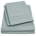 Cooling Sateen 1800 Series Classic 4-Piece 1800 Thread Count 100 GSM Bed Sheet, Queen - Luxury Bed Sheet Set with Deep Pockets - Default Title