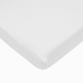 Cooling Sateen TL Care 100% Natural Breathable Cotton Jersey Knit Fitted Bassinet Sheet, White, 15" x 33", Soft Breathable, for Boys... - Luxury Bed Sheet Set with Deep Pockets - Default Title