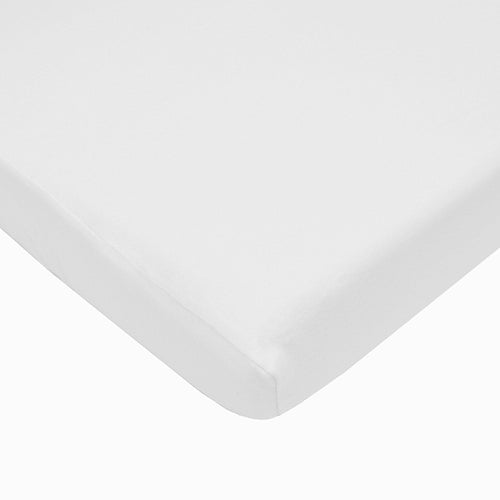 Cooling Sateen TL Care 100% Natural Breathable Cotton Jersey Knit Fitted Bassinet Sheet, White, 15" x 33", Soft Breathable, for Boys... - Luxury Bed Sheet Set with Deep Pockets - Default Title