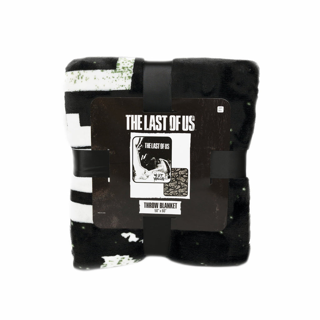 Cozy Fleece Black and White Polyester Throw Blanket, 50" X 60" - Super Soft Reversible Sherpa Flannel Blanket - Default Title