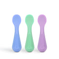 High-Precision Silicone Toddler Training Spoons, Baby, Silicone Flatware Sets, 3 Pack - Professional Kitchen Tool for Culinary Enthusiasts - Default Title