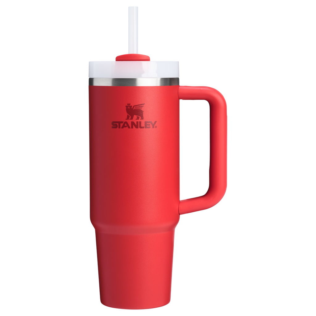 Double-Wall Vacuum The Quencher H2.0 Flowstate Tumbler D051L - FlowState 3-Position Lid Insulated Travel Mug - Chili Red