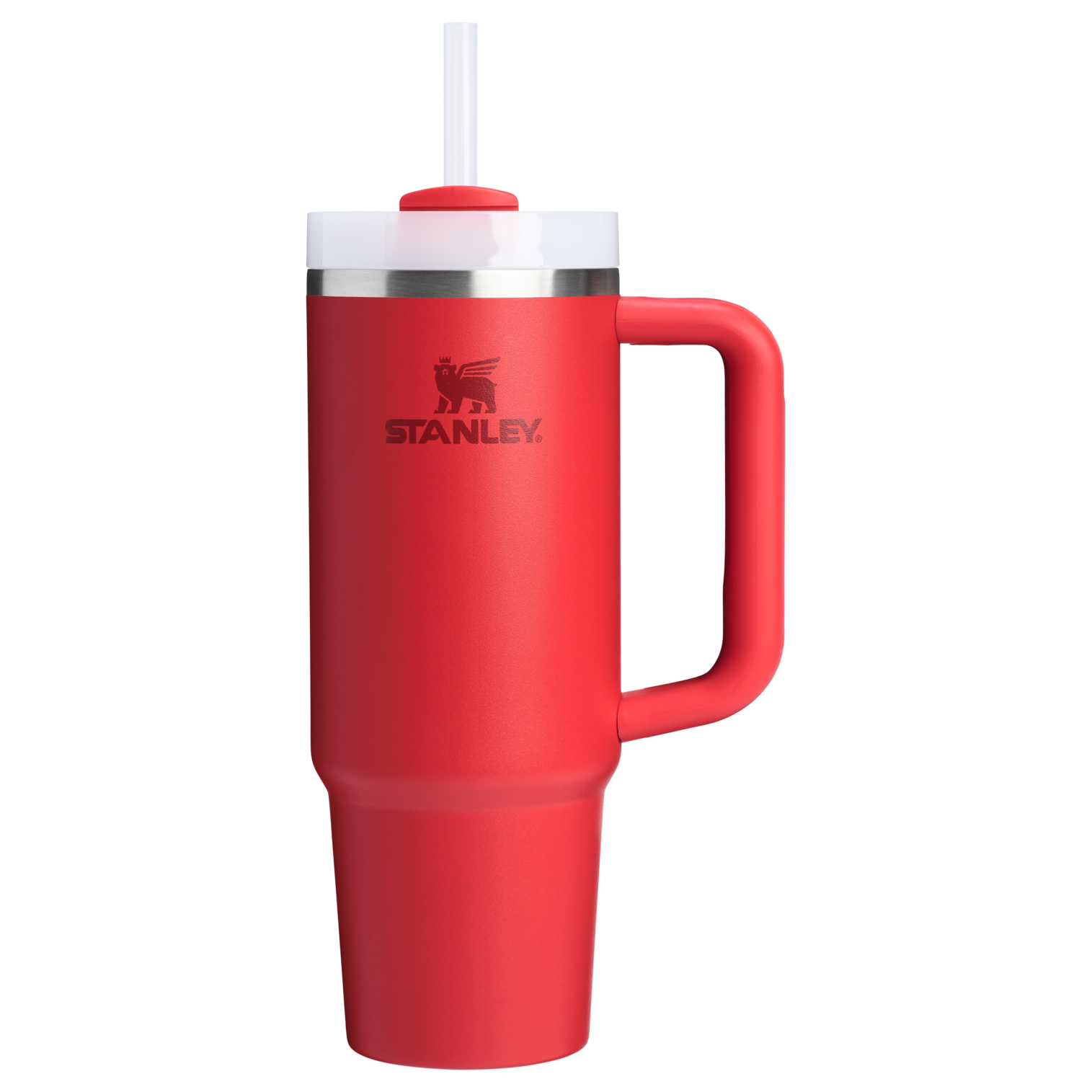 Double-Wall Vacuum The Quencher H2.0 Flowstate Tumbler D051L - FlowState 3-Position Lid Insulated Travel Mug - Chili Red