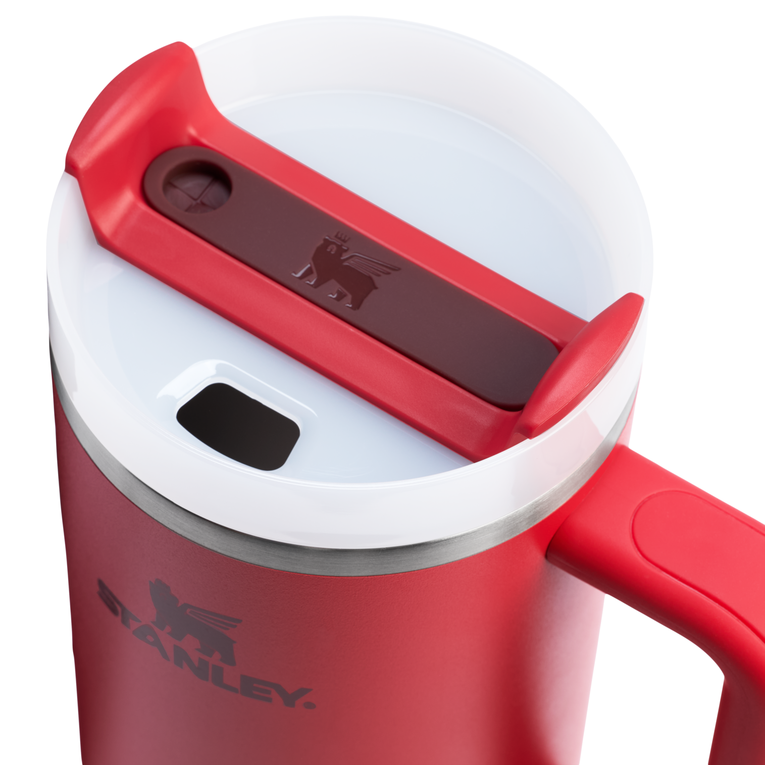 Car-Cup Friendly The Quencher H2.0 Flowstate Tumbler D050X - Double-Wall Vacuum Insulated Travel Tumbler with Straw Detail