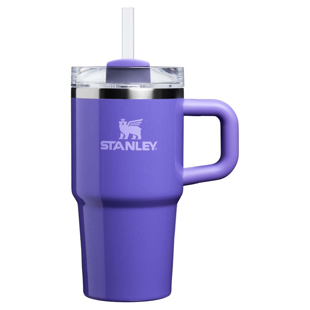 Splash-Resistant FlowState The Quencher H2.O Flowstate Tumbler | Stanley Create D274S - FlowState 3-Position Lid Insulated Travel Mug Detail