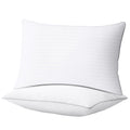 Ergonomic Memory Foam Pillows Standard Size Set of 2, Hotel Quality, Down Alternative Gusseted Bed Pillows for Side, Back, And Stomach Slee... - Hotel Quality Plush Sleeping Pillows - Default Title