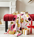Decorative Knitted WTC Hanging Plush Throw - Luxury Knitted Decorative Throw Blanket with Fringes - Default Title