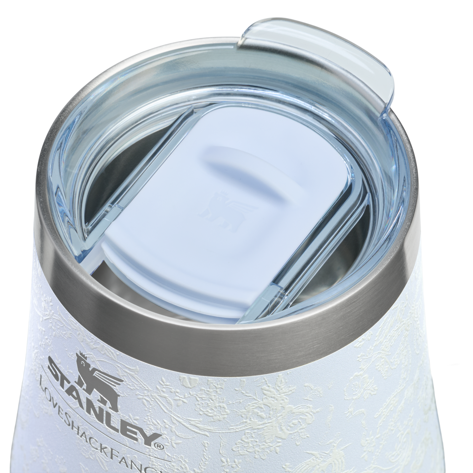 Flavor-Preserving Stanley 1913 x LoveShackFancy Holiday Reserve Wine Tumbler D204X - Reserve Collection Stainless Steel Whiskey Cup Detail