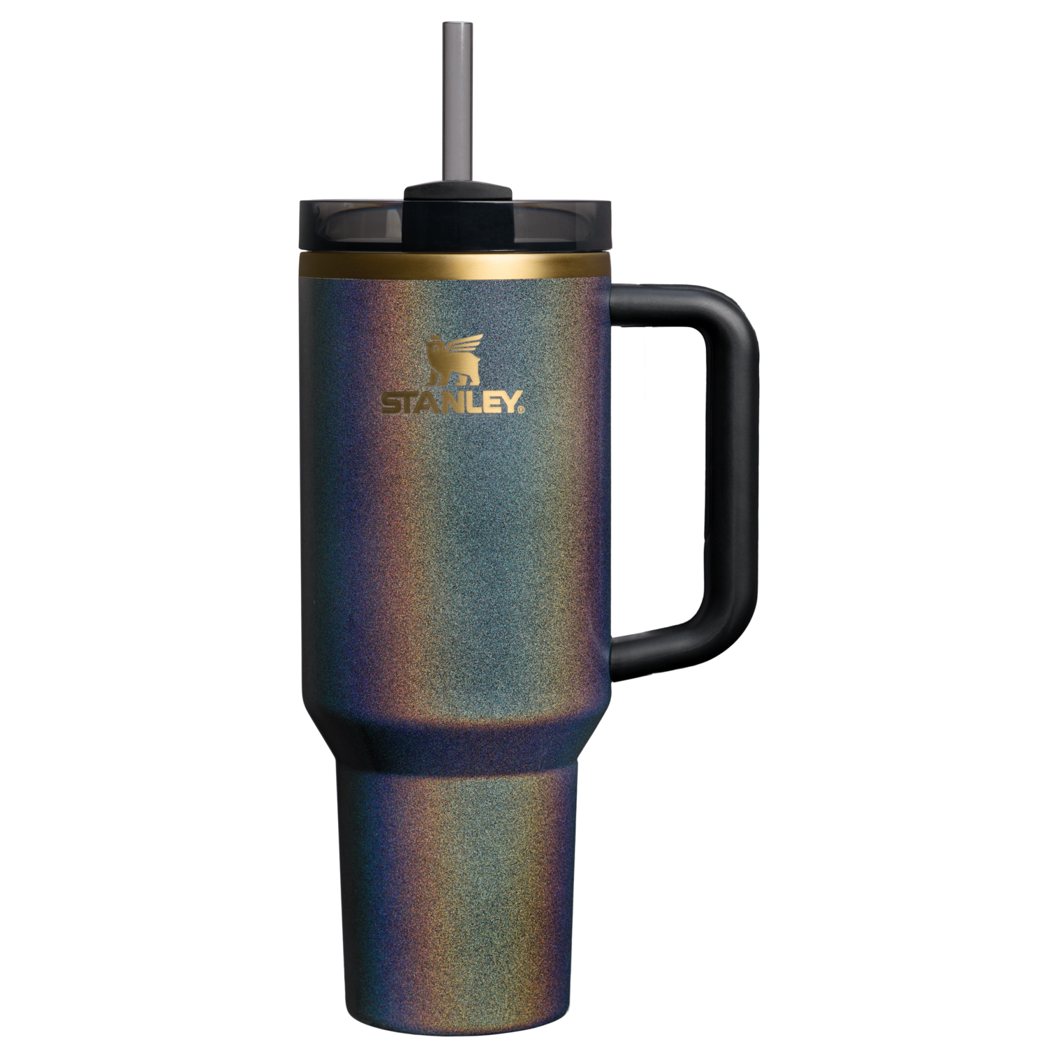 Splash-Resistant FlowState The Dream Weaver Quencher H2.0 Flowstate Tumbler D282U - 40oz Large Capacity Car-Cup Friendly Quencher - Fairy Dust