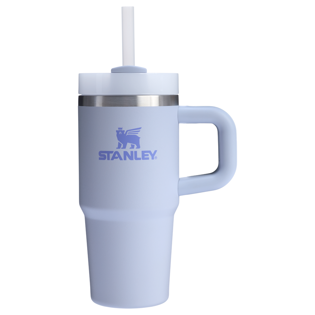 Insulated Travel The Quencher H2.O Flowstate Tumbler | Stanley Create D291F - Double-Wall Vacuum Insulated Travel Tumbler with Straw Detail