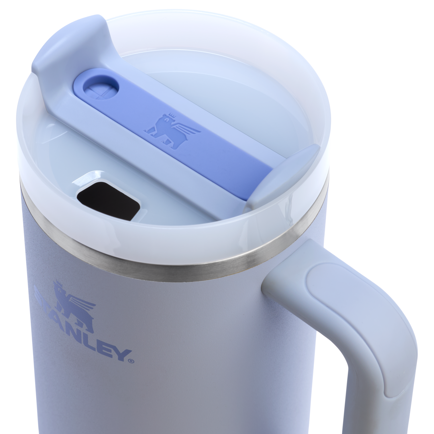 Car-Cup Friendly The Quencher H2.0 Flowstate Tumbler  | Stanley Create D332L - Premium Stainless Steel Straw Cup for All-Day Hydration Detail
