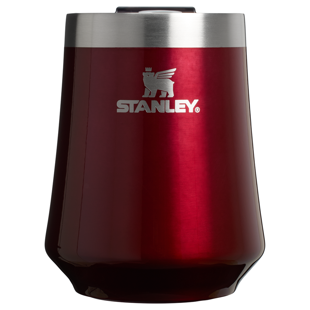 Shatterproof Luxury The Reserve Wine Tumbler D125V - Reserve Collection Stainless Steel Whiskey Cup - Garnet Shine