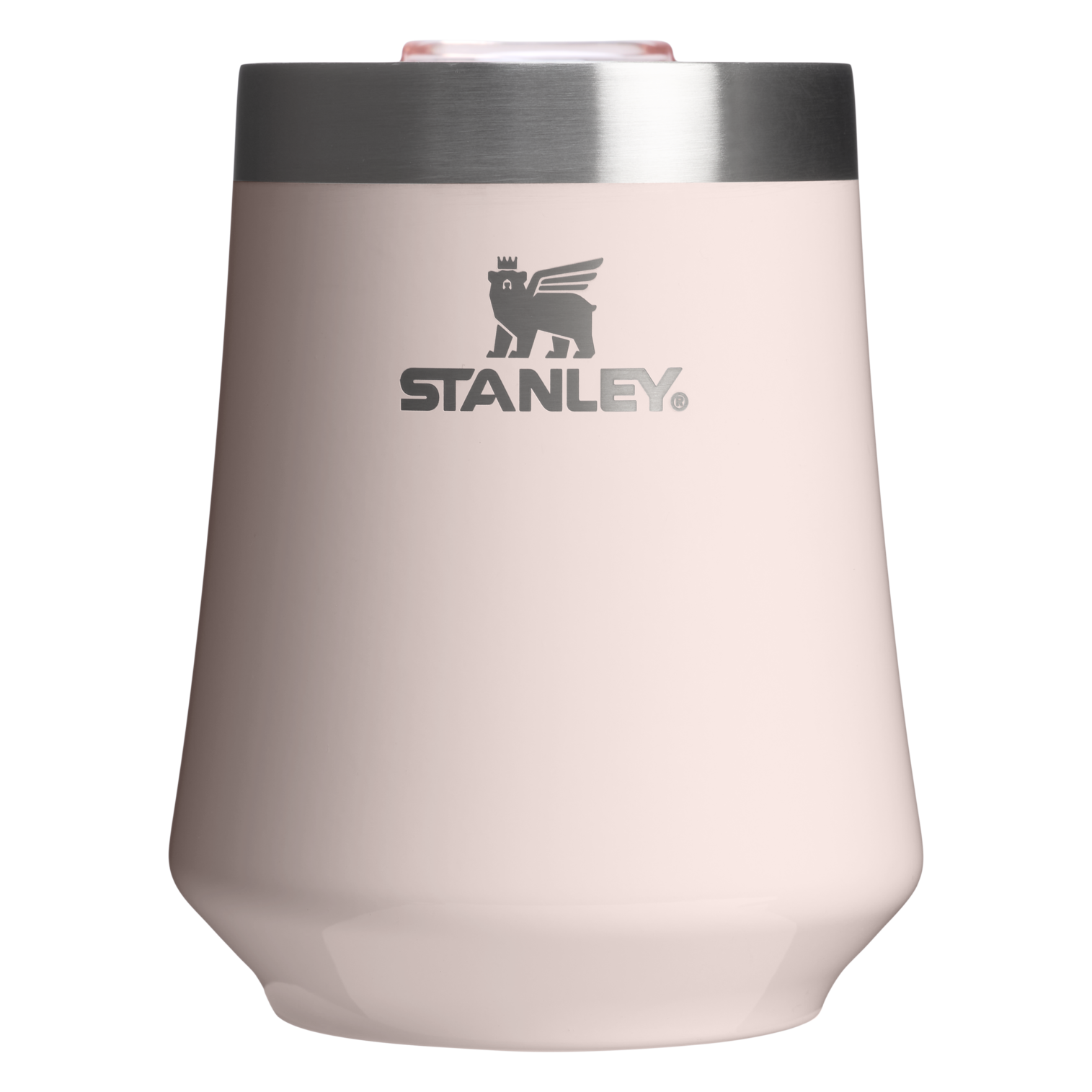 Flavor-Preserving The Reserve Wine Tumbler | Stanley Create D302P - Shatterproof Flavor-Preserving Cocktail Tumbler with Lid - Rose Quartz Gloss