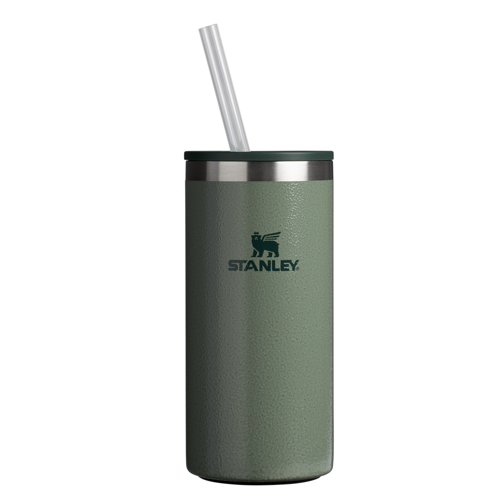 Ice-Retention The Everyday Tall Can Cooler Cup D117J - Compact All-Weather Soft-Sided Cooler Backpack - Hammertone Green