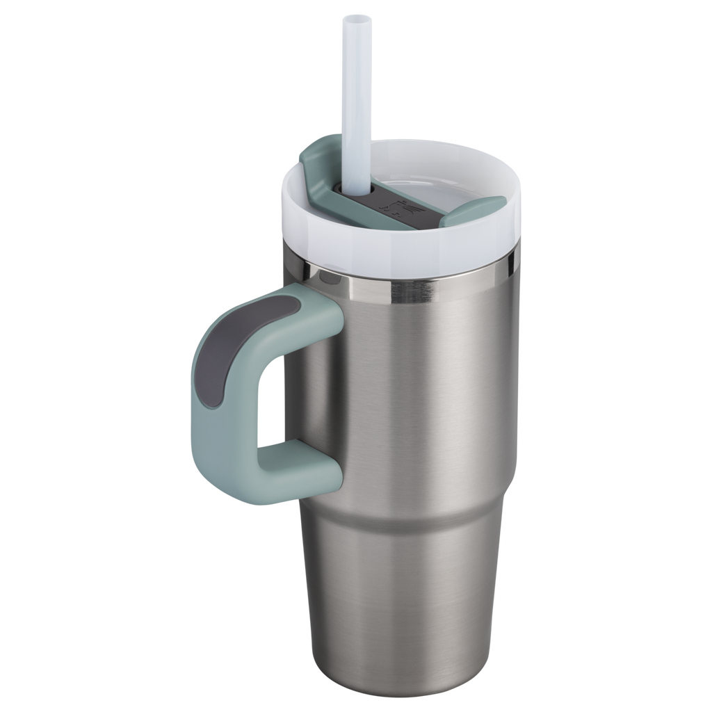 Insulated Travel The Quencher H2.O Flowstate Tumbler D068Z - FlowState 3-Position Lid Insulated Travel Mug Detail