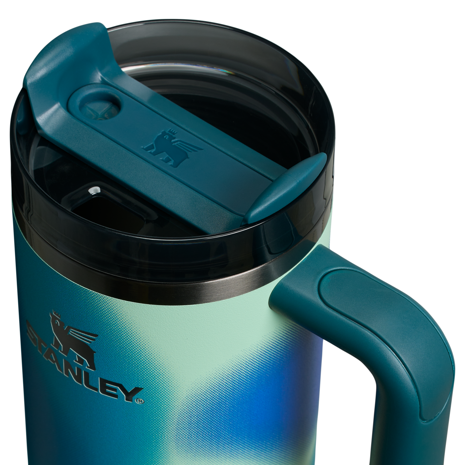 Double-Wall Vacuum The Quencher H2.0 Flowstate Tumbler D051L - FlowState 3-Position Lid Insulated Travel Mug Detail