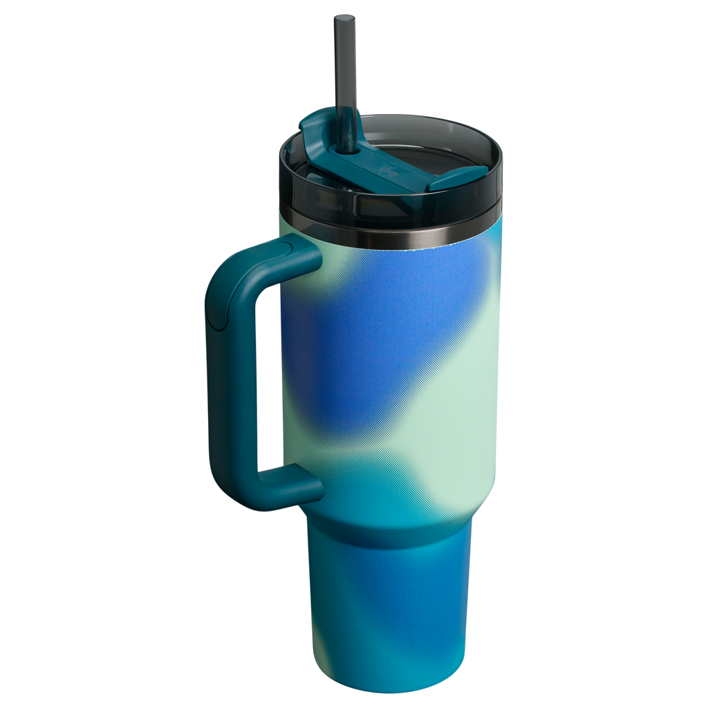 Car-Cup Friendly The Quencher H2.0 Flowstate Tumbler D050X - Double-Wall Vacuum Insulated Travel Tumbler with Straw Detail