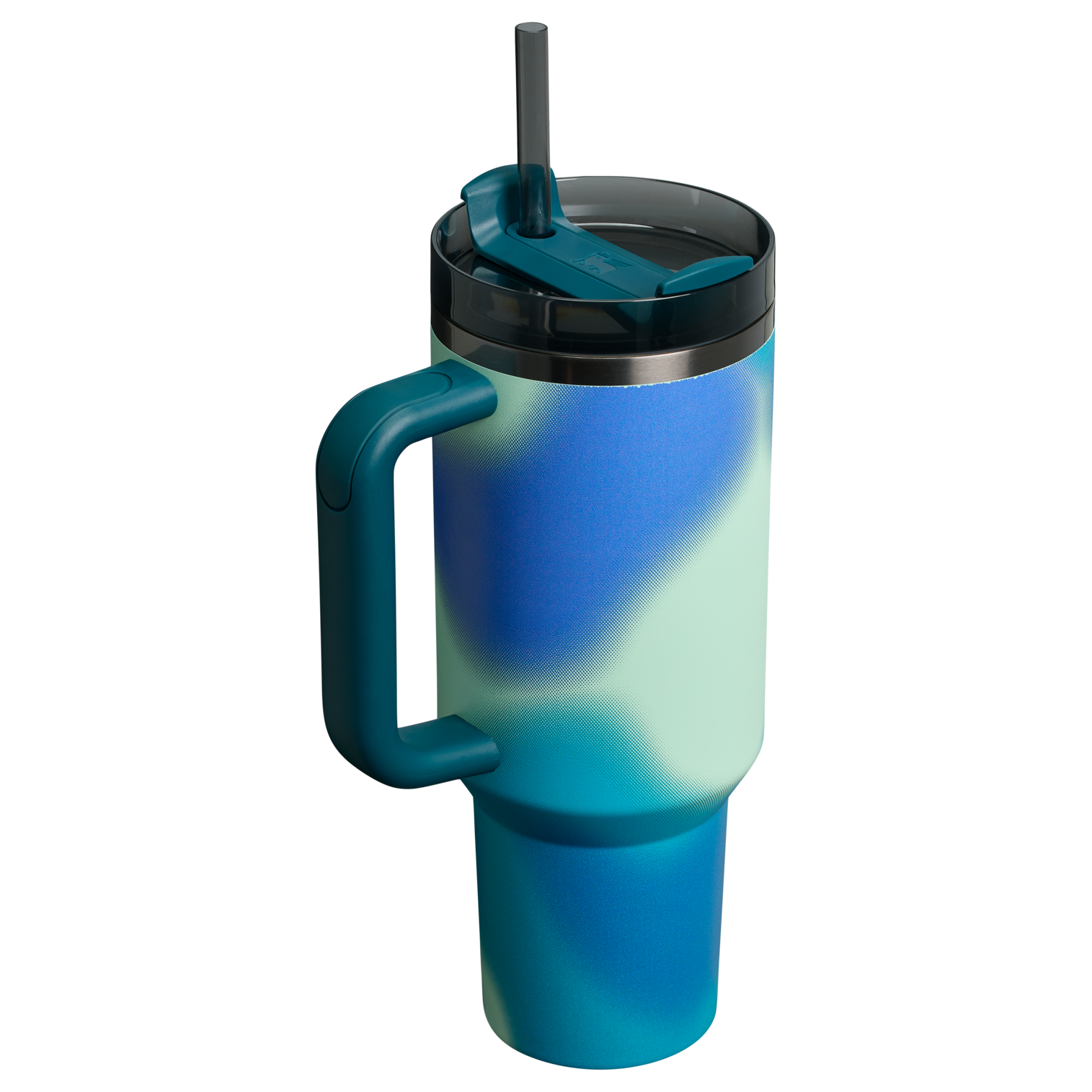 Car-Cup Friendly The Quencher H2.0 Flowstate Tumbler D050X - Double-Wall Vacuum Insulated Travel Tumbler with Straw Detail