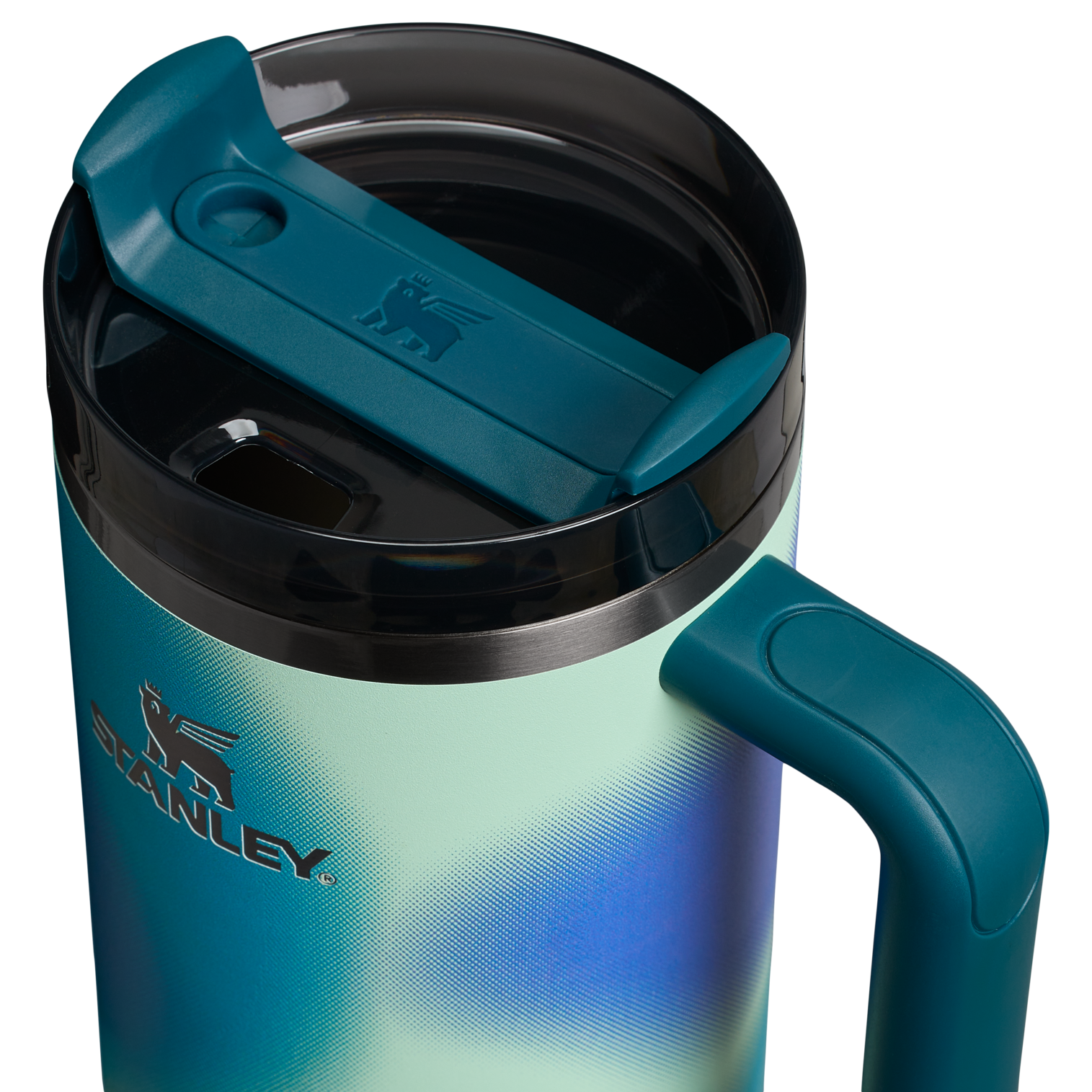 Car-Cup Friendly The Quencher H2.0 Flowstate Tumbler D050X - Double-Wall Vacuum Insulated Travel Tumbler with Straw Detail