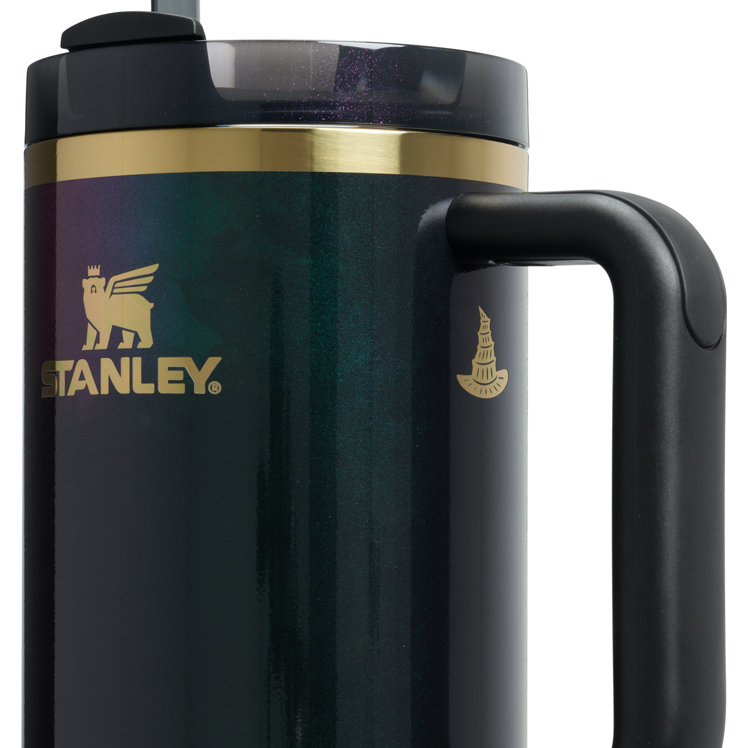 Double-Wall Vacuum The Wicked for Good Quencher H2.0 Flowstate Tumbler D245R - 40oz Large Capacity Car-Cup Friendly Quencher Detail