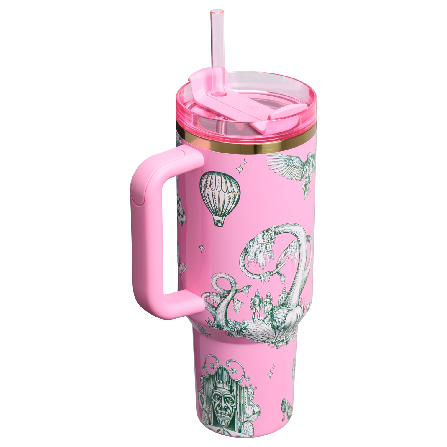 Double-Wall Vacuum The Wicked for Good Quencher H2.0 Flowstate Tumbler D245R - 40oz Large Capacity Car-Cup Friendly Quencher Detail